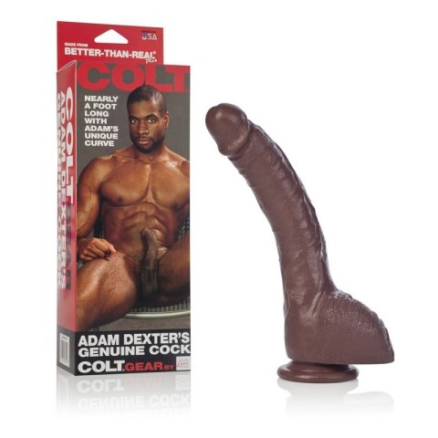 Duży zagięty murzyński penis dildo 22cm przyssawka Duży zagięty murzyński penis dildo 22cm przyssawka