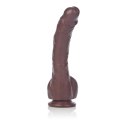 Duży zagięty murzyński penis dildo 22cm przyssawka Duży zagięty murzyński penis dildo 22cm przyssawka