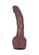 Duży zagięty murzyński penis dildo 22cm przyssawka Duży zagięty murzyński penis dildo 22cm przyssawka
