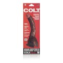 Duży zagięty murzyński penis dildo 22cm przyssawka Duży zagięty murzyński penis dildo 22cm przyssawka