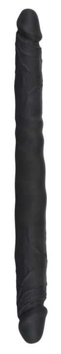 Czarne dildo lesbijskie silikonowe podwójne 40cm Czarne dildo lesbijskie silikonowe podwójne 40cm