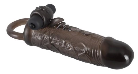 Nakładka na penisa przedłuża 2cm wibracje 10trybów Nakładka na penisa przedłuża 2cm wibracje 10trybów