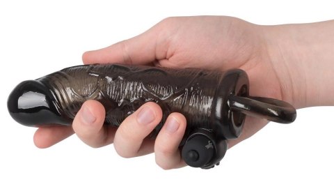 Nakładka na penisa przedłuża 2cm wibracje 10trybów Nakładka na penisa przedłuża 2cm wibracje 10trybów
