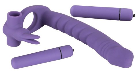 Sztuczny penis dildo podwójna penetracja masażer Sztuczny penis dildo podwójna penetracja masażer