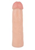 Wydłużająca pogrubiająca nakładka na penisa 22cm Wydłużająca pogrubiająca nakładka na penisa 22cm