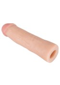 Wydłużająca pogrubiająca nakładka na penisa 22cm Wydłużająca pogrubiająca nakładka na penisa 22cm