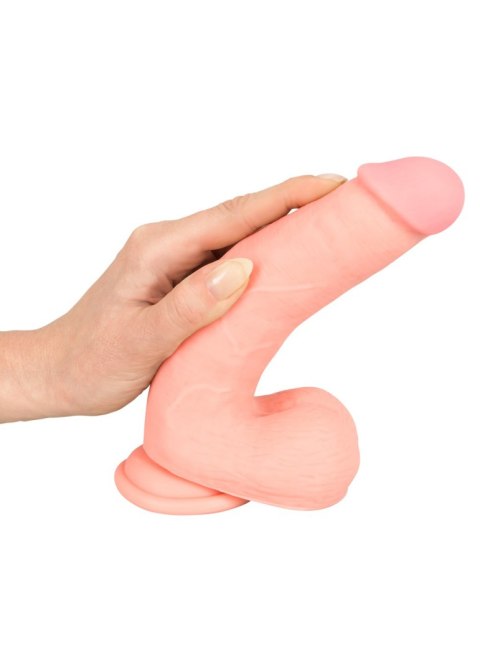 Duże grube dildo jak żywy penis na przyssawce 20cm Duże grube dildo jak żywy penis na przyssawce 20cm
